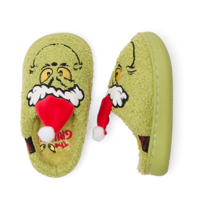 Dr. Seuss Grinch Toddler Unisex Slip-On Slippers