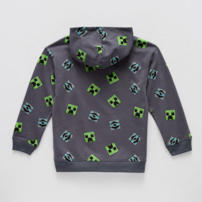 Little & Big Boys Minecraft Fleece Hoodie