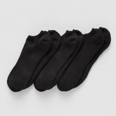 Stafford 3 Pair No Show Socks Mens