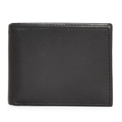 Stafford Mens Extra Capacity Personalized RFID Blocking Bifold Wallet