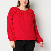 Jcpenney womens dressy tops hotsell