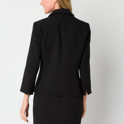 Black Label by Evan-Picone Womens Classic Fit Suit Jacket, Color