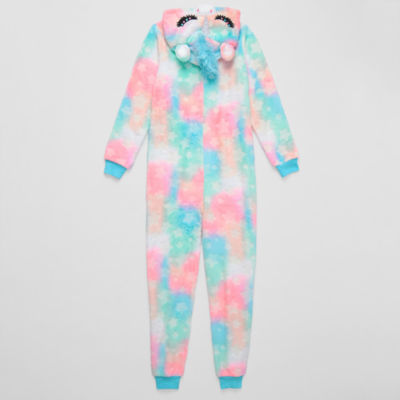 Little & Big Girls Long Sleeve One Piece Pajama