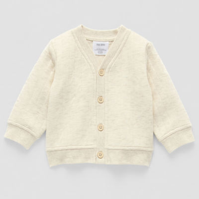 Okie Dokie Baby Boys Long Sleeve Button Cardigan