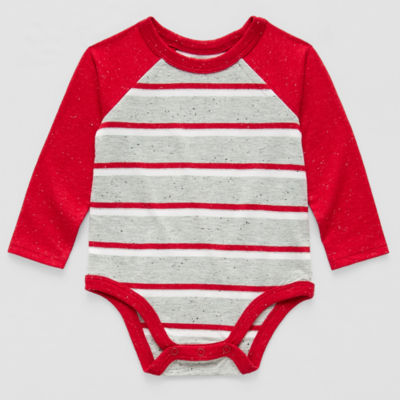 Okie Dokie Baby Boys Long Sleeve Bodysuit
