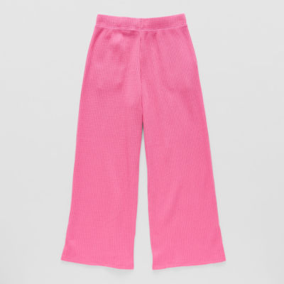 Thereabouts Little & Big Girls Wide Leg Pull-On Pants