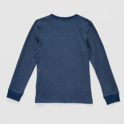 Thereabouts Little & Big Boys Crew Neck Long Sleeve Thermal Top