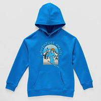 Thereabouts Little & Big Boys Fleece Hoodie, Xl (18-20) Husky, Blue