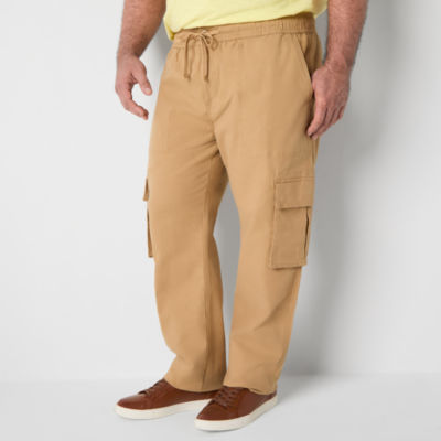 mutual weave Mens Big and Tall Relaxed Fit Cargo Pant