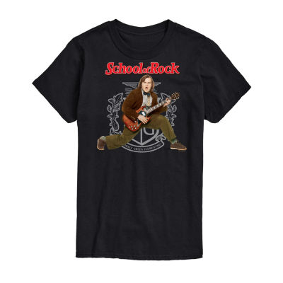 Mens Short Sleeve School Of Rock Graphic T-Shirt