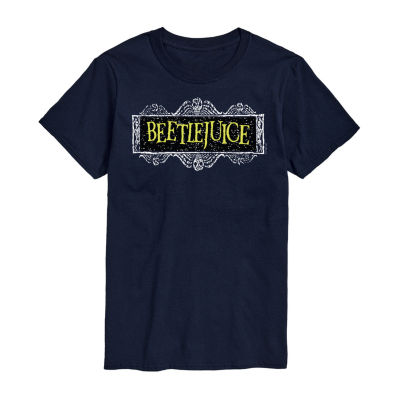 Mens Short Sleeve Beetlejuice Graphic T-Shirt