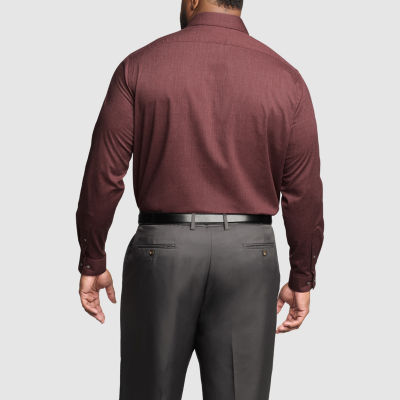 Van Heusen Men's Tall Dress Shirt With Performance Stretch - Wrinkle Free & Comfort Fit For Big And Tall