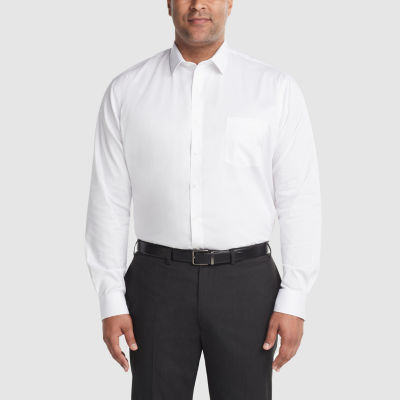 Van Heusen Big And Tall Ultra Flex Wrinkle Free Mens Regular Fit