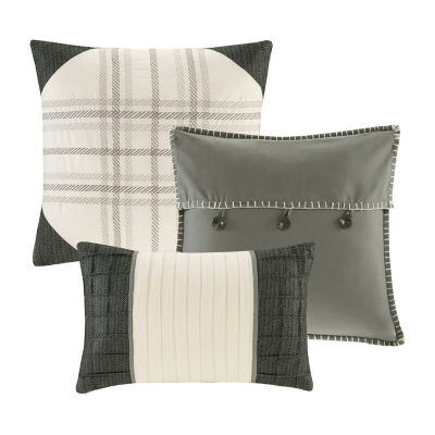 Madison Park Pioneer 7-pc. Herringbone Comforter Set