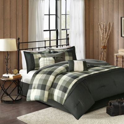 Madison Park Pioneer 7-pc. Herringbone Comforter Set