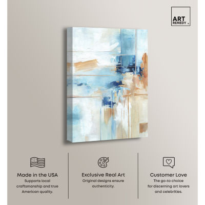 ART REMEDY® "House Of Lines I" Giclee Abstract Canvas Art