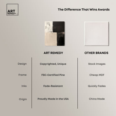 ART REMEDY® "Checkered" Giclee Abstract Canvas Art