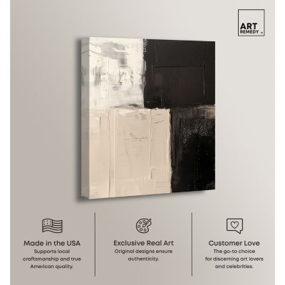 ART REMEDY® "Checkered" Giclee Abstract Canvas Art