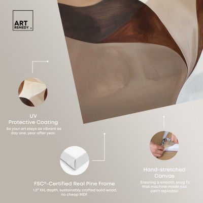 ART REMEDY® "Dream Away Ii" Giclee Abstract Canvas Art