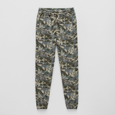 Thereabouts Little & Big Kid Boys Cuffed Regular Fit Fleece Jogger Pant