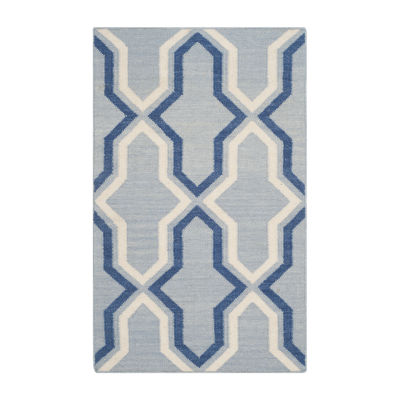 Safavieh Wight Hand Woven Flat Weave Area Rug