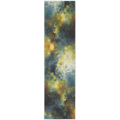 Safavieh Galaxy Collection Zoe Geometric Runner Rug