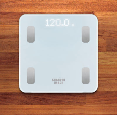 Sharper Image Digital Body Scale with LED & Bluetooth