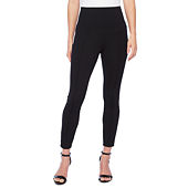 Mixit Tummy Control Womens Mid Rise Full Length Leggings, Color: Black -  JCPenney