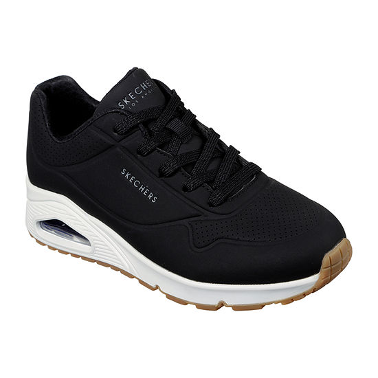 Skechers Street Uno Stand On Air Womens Sneakers, Color: Black - JCPenney