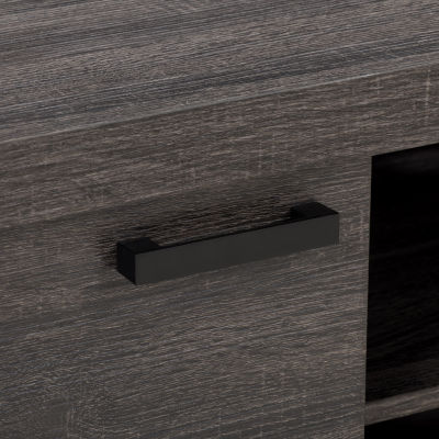 Corliving Joliet Modern TV Stand with Doors