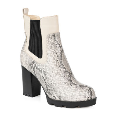 Journee Collection Womens Islana Stacked Heel Booties