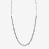 DiamonArt® Sterling Silver 20¾ CT. T.W. Cubic Zirconia