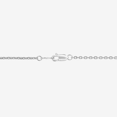 Effy Final Call Womens 1/4 CT. T.W. Natural Diamond Sterling Silver 36 Inch Pendant Necklace