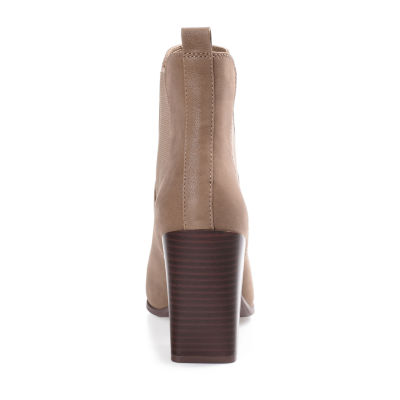 Journee Collection Womens Maxxie Stacked Heel Booties