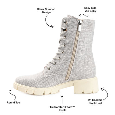 Journee Collection Womens Madelynn Block Heel Booties