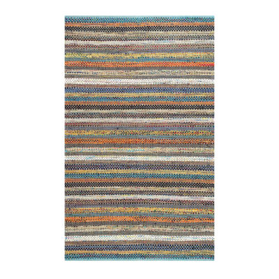 nuLoom Erasmo Stripes Cotton Rug