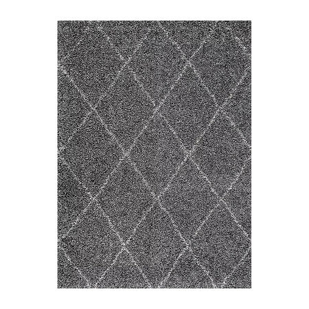 NuLoom Shanna Shaggy Area Rug, One Size, Gray