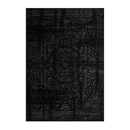 NuLoom Vintage Arlena Rug, One Size, Black