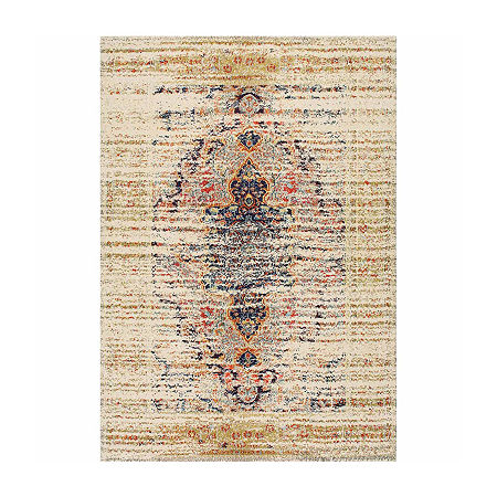 NuLoom Distressed Persian Sarita Rug, One Size, White