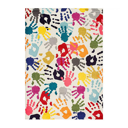 NuLoom Pinkie Handprint Rug, One Size, Multiple Colors