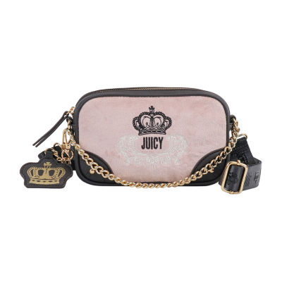 Juicy By Couture Velour Slim Adjustable Straps Wristlet