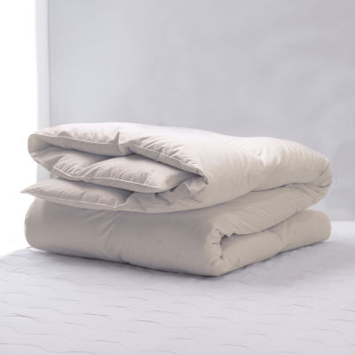 Allied Home Unbleached Cotton Quilted Midweight Down Alternative Hypoallergenic Comforter