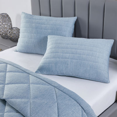 Allied Home Below Zero Cooling Channel Quilted Cooling Down Alternative Medium Density Pillow