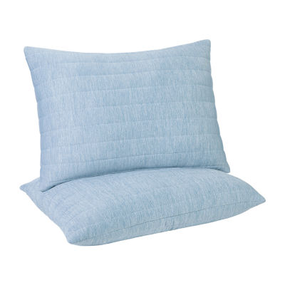 Allied Home Below Zero Cooling Channel Quilted Down Alternative Medium Density Pillow