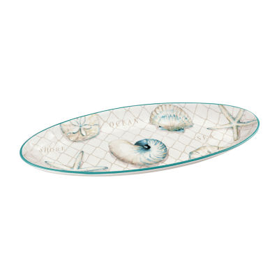 Certified International Ocean View Serving Platter