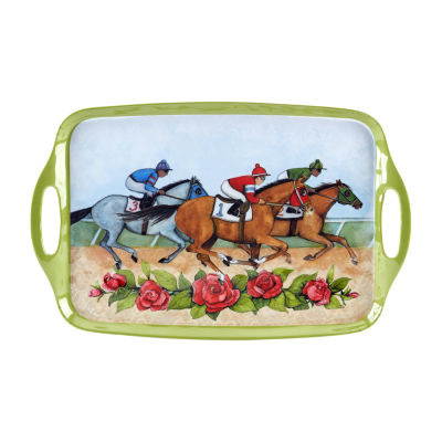 Certified International Derby Day At The Races 3-pc. Serving Set