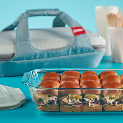 Pyrex Deep Portable 4-pc. Glass Baking Dish Set