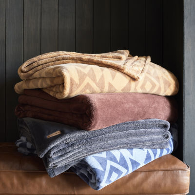 Bearpaw Super Cozy Coco Flannel Blanket