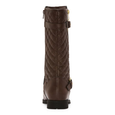 Thereabouts Little & Big Kid Girls Hailey Flat Heel Riding Boots