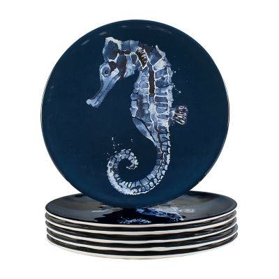 Certified International Sea Life 6-pc. Melamine Salad Plate